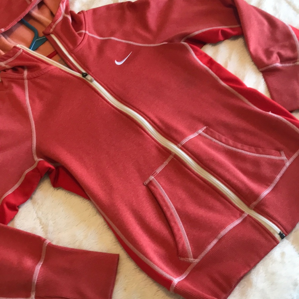 Coral Nike Hoodie